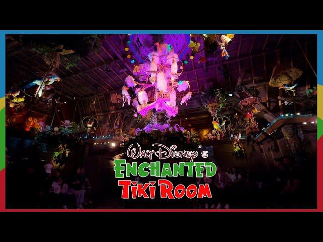 Walt Disney's Enchanted Tiki Room Multi-Angle | Disneyland 2024