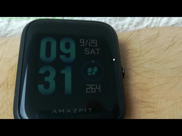 Три недостатка экрана Amazfit Bip