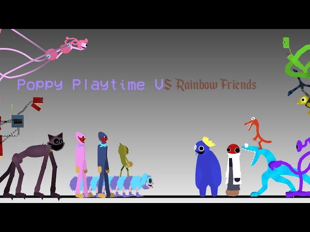 Poppy Playtime Vs Rainbow Friends (Street Scrap)