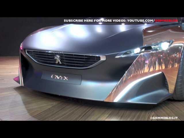 Peugeot Onyx: New Concept Car @ 2012 Paris Motor Show