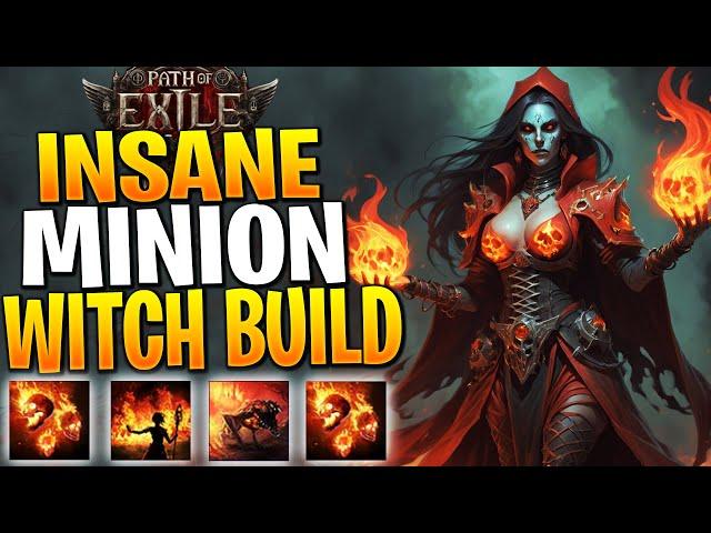 NEW INSANE DAMAGE MINION WITCH BUILD! Path of Exile 2 Witch Build Guide