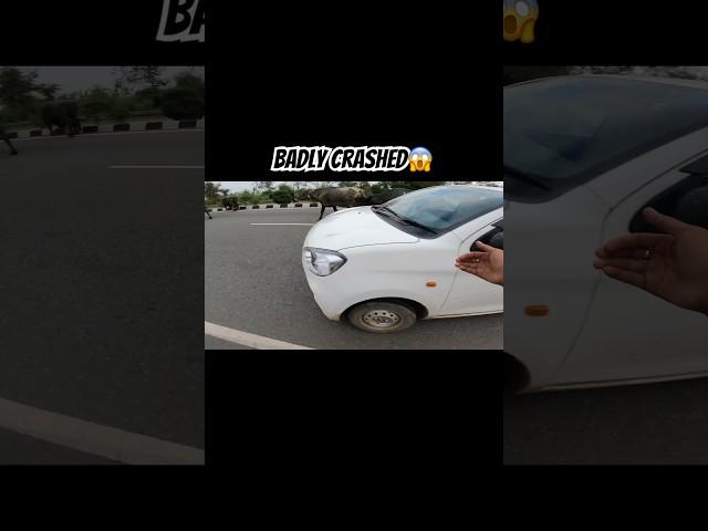 Badly crashed#dailyvlog#crash #scooty#itslakshyavlogs#vlog #motovlog#motovlog #jannustuntz#rajadc