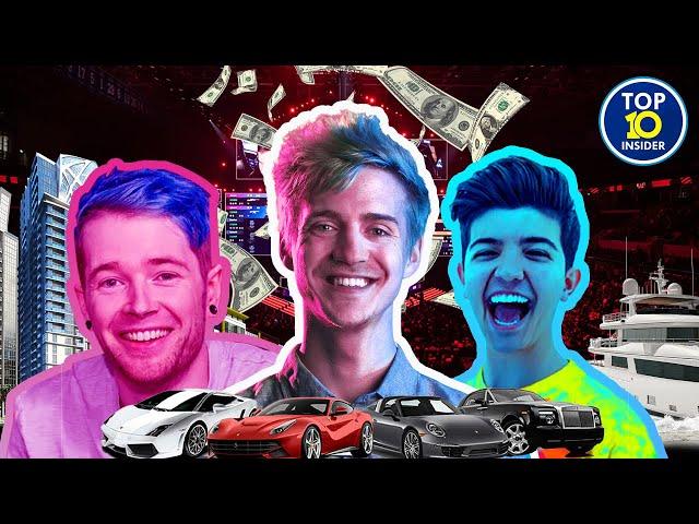 10 HIGHEST PAID Gamers 2021 || Richest Gaming Streamers Income