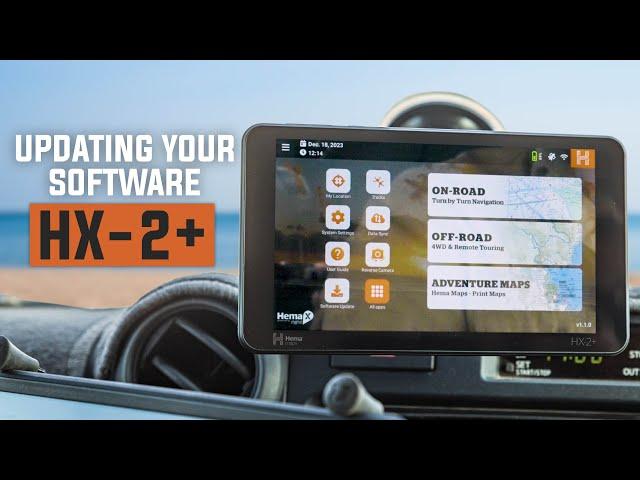 Updating Your Software on the Hema HX 2+