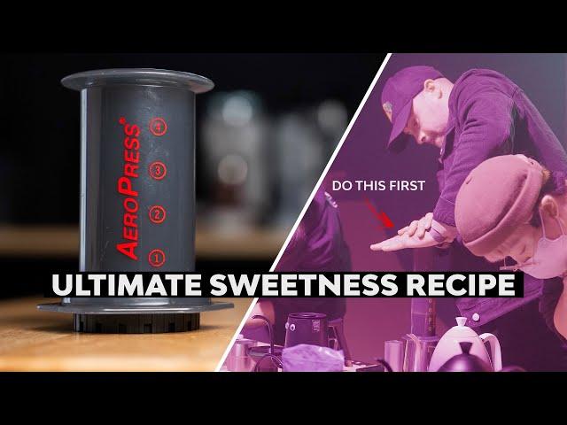 My AEROPRESS COMPETITION RECIPE