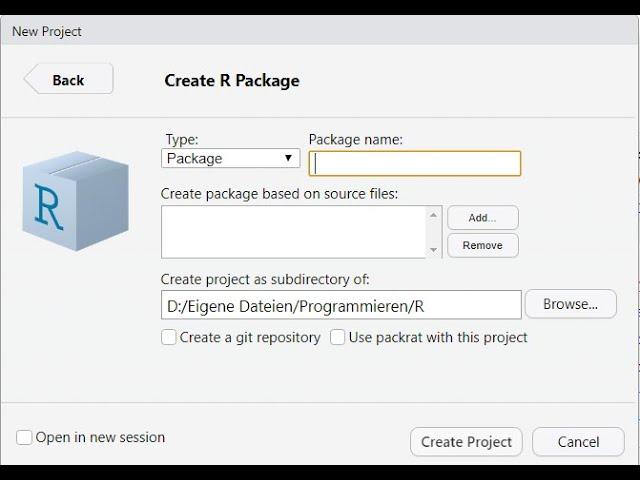 R-Paket erstellen in 2 Minuten