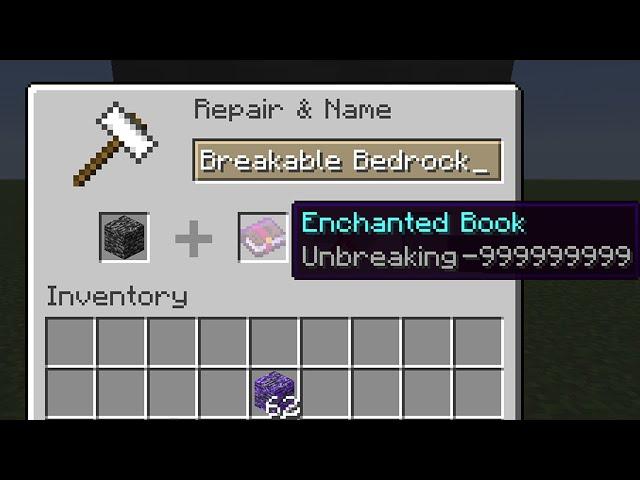 what if i break bedrock like this?