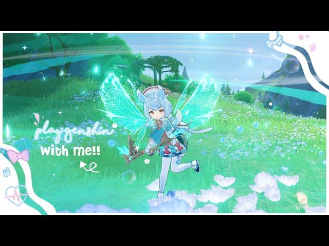 Aesthetic Genshin Impact Gameplay cozy | Sigwinne ₊˚౨ৎ˚‧₊