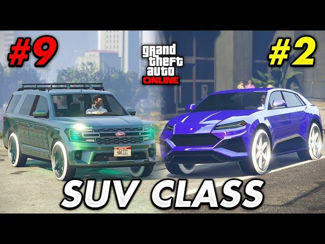 *UPDATED* BEST SUV's In GTA 5 Online! (Best SUV's To Buy)