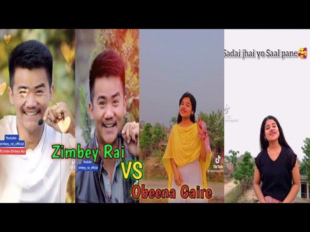 Zimbay Rai VS Obeena Gaire Tiktok Collection // Viral Tiktok Collection // Razz Fun