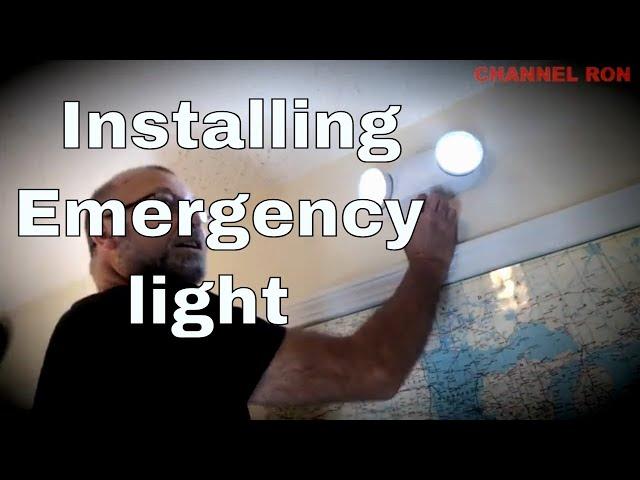 How To Install an Emergency Light