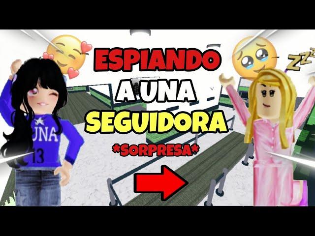 ¡ESPIANDO A UNA SEGUIDORA EN Murder Mistery 2! | Lunajaquin