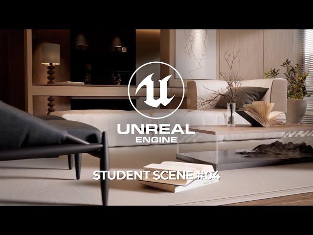 UNREAL ENGINE 5 " TRANQUILITY " - dviz student Scene