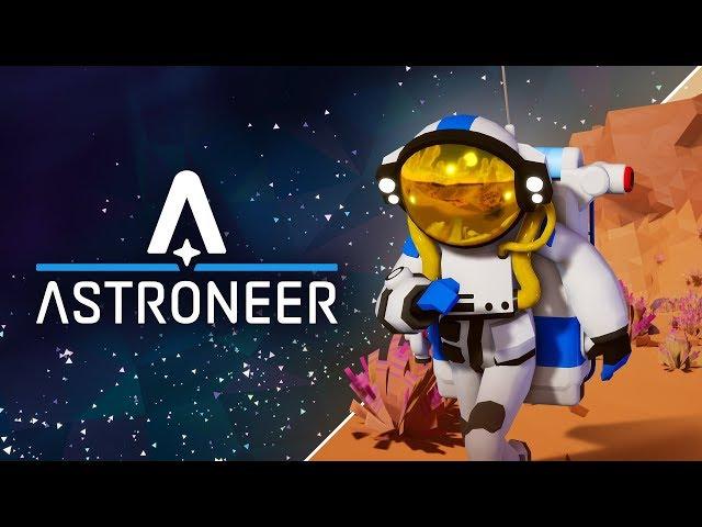 Заселения планеты Атрокс и в поиске Лития в ASTRONEER