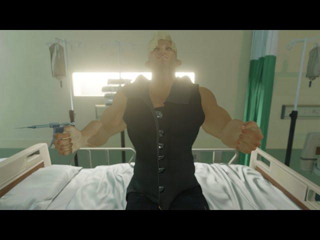 Hospital nerd Guy - Nerd Muscle Growth Animation