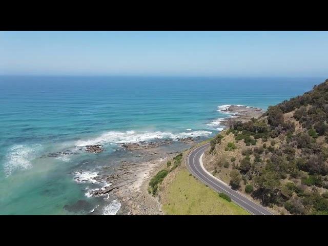 EASTERN VIEW BEACH in 4K  - Start of The Great Ocean Road  - DJI MAVIC AIR 2