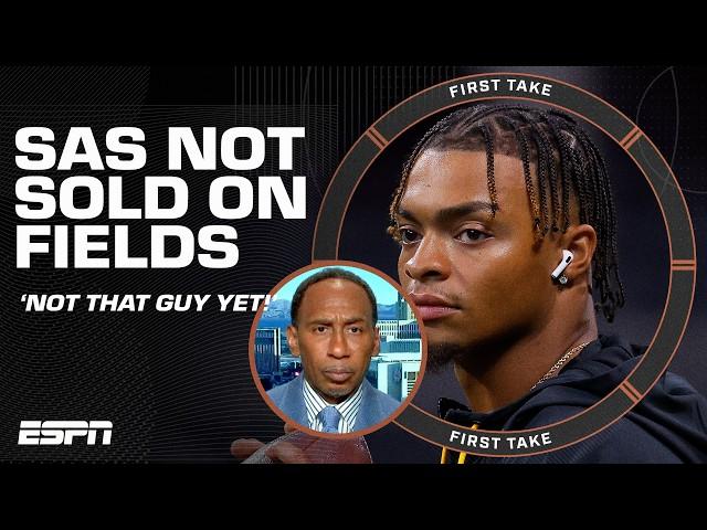 Stephen A. Smith doesn't think Justin Fields is 'the guy yet' to start for the Steelers | First Take