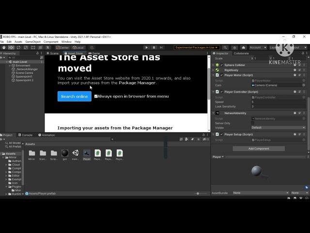 In unity 2020 Version , not find network manager . Lets find out