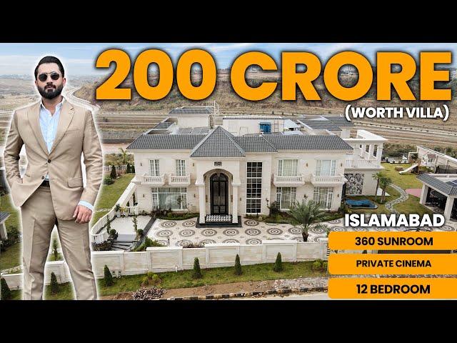 See INSIDE 200 Crore worth Villa in Islamabad | Touring Pakistan Most Expensive House!