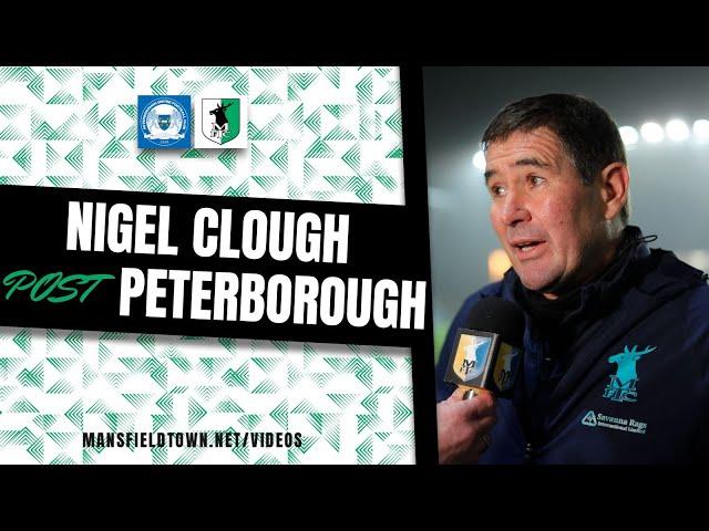 Nigel Clough on victory at Peterborough