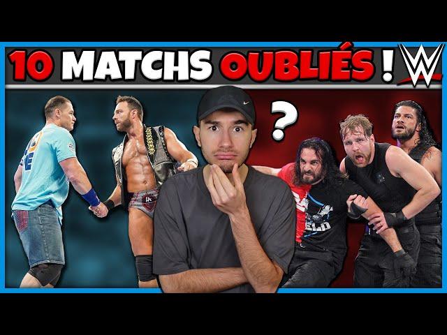 10 matchs OUBLIÉS à la WWE !