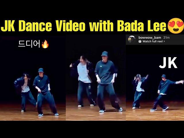 BTS Jungkook Dance Full Video with Bada Lee  JK Tik Tok Dance with Bada Lee  JK Instagram Dance