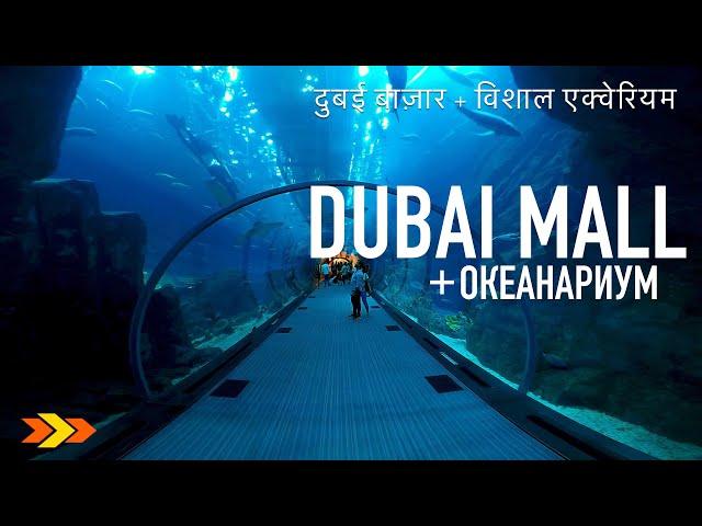 ОАЭ | Мега круто! Гигантский аквариум в Дубай Молл - The Dubai Mall