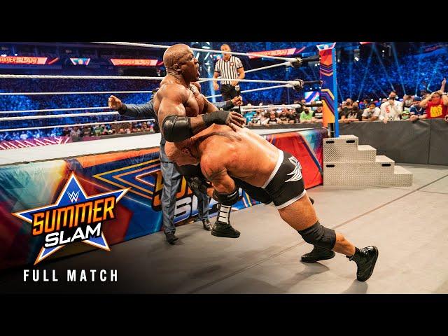 FULL MATCH: Bobby Lashley vs. Goldberg — WWE Title Match: SummerSlam 2021