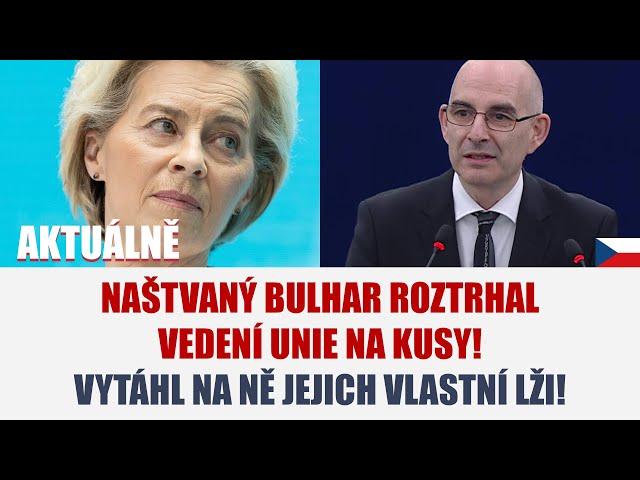 NAŠTVANÝ BULHAR ROZTRHAL VEDENÍ UNIE NA KUSY! VYTÁHL NA NĚ JEJICH VLASTNÍ LŽI!