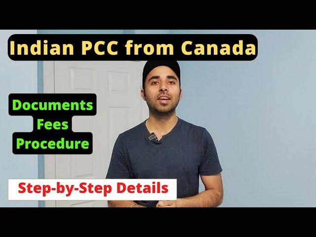 How to apply PCC for India from Canada || New TR to PR ||