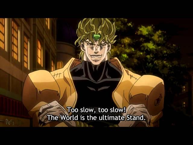 JOTARO VS DIO