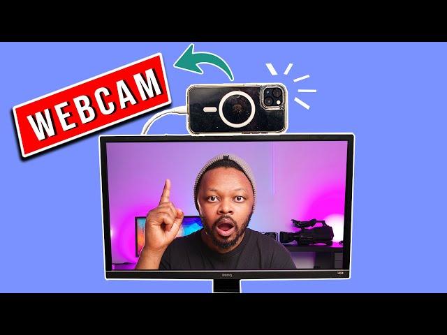 Use a PHONE as a WEBCAM in OBS for FREE via ETHERNET Cable