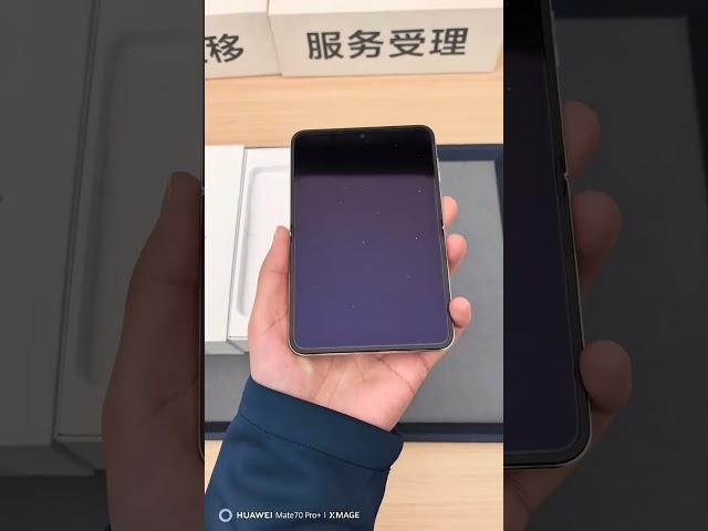 Huawei Pura X Flip Phone  Unboxing