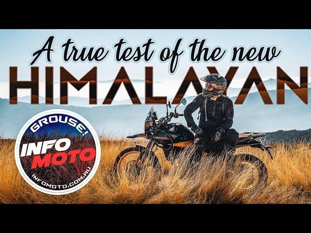 Royal Enfield Himalayan 450 HARD OFF-ROAD TEST! | INFO MOTO