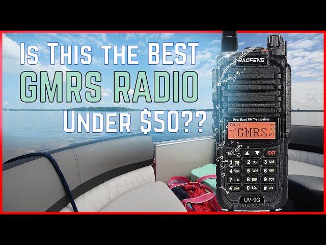 BAOFENG UV-9G GMRS RADIO - Overview and Water Torture Test - FIRST LOOK