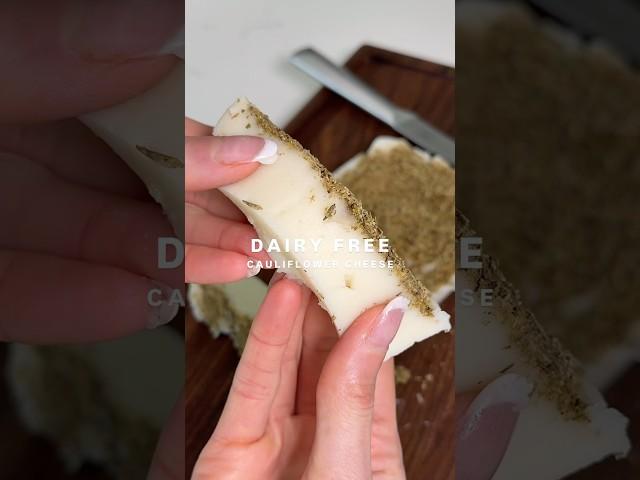Cauliflower Cheese! (dairy free + nut free)