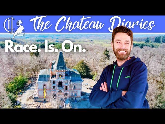 Dan Needs Help at the Chateau de Chaumont! 