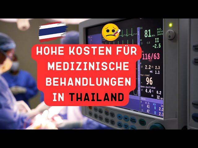 Thailand-Urlaub: Hohe Kosten bei medizinischen Notfällen, Reisekrankenversicherung?