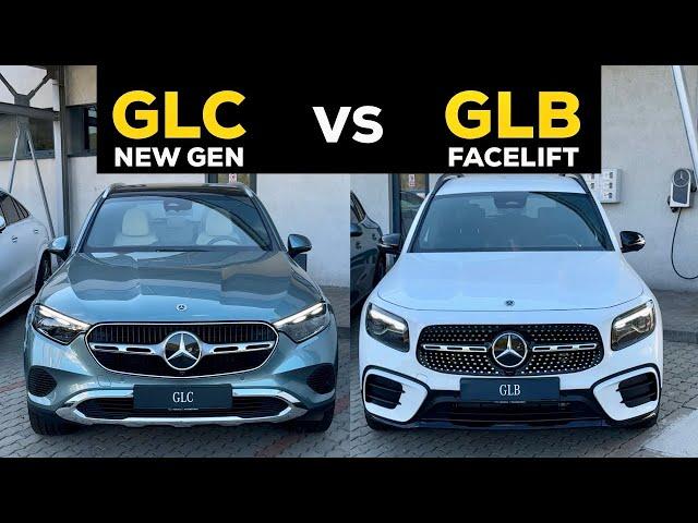 2025 MERCEDES GLC SUV VS GLB SUV WHICH SHOULD YOU BUY?! Full In-Depth Review Exterior Interior MBUX