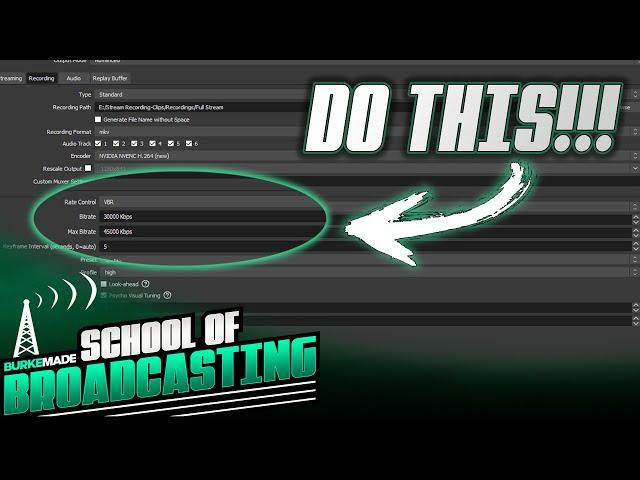 Best Recording Settings for OBS | Ultimate OBS Studio Tutorial 2022