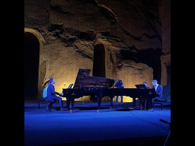 Saint Saëns : Danse macabre (pianos : Victor Amoureux et Yannick Weiler)