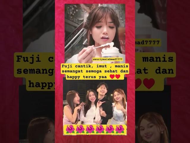 Fuji cantik , imut, manis semoga sehat dan happy terus yaa #fuji