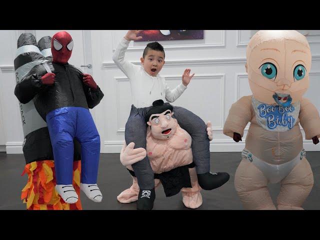 Funniest Costume Runway Show Ever With Calvin Kaison Spider-Dad