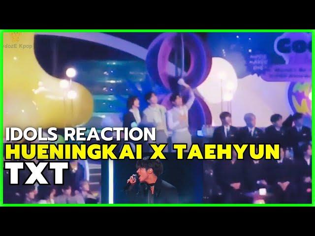 IDOLS Reaction Taehyun e Hueningkai (TXT) MAMA 2023