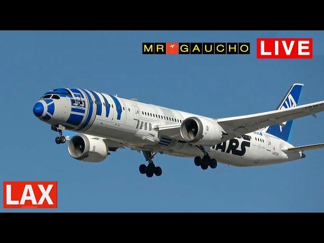  LIVE LAX PLANE SPOTTING | AIRPORT LIVE | LOS ANGELES AIRPORT