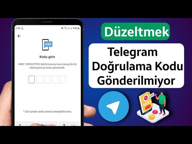 TELEGRAM KOD GÖNDERMIYOR HATASI NASIL DÜZELTILIR (2024 Güncellemesi) || Telegram Kodu Gelmiyor