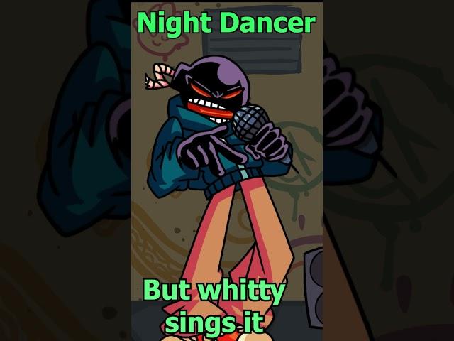 Bombastic Night - Night Dancer but Whitty Sings it (AI Cover)  | FNF MODS/COVERS #fnf #nightdancer