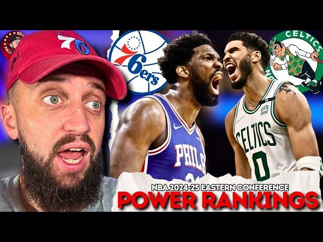 Official 2024-25 NBA Eastern Conference POWER RANKINGS 