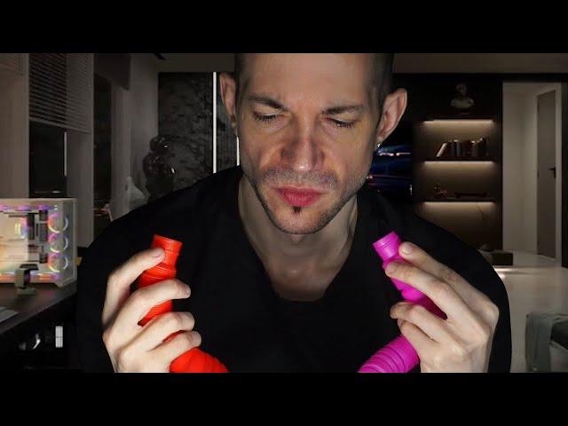 ASMR Mouth Tube Sounds For Autism