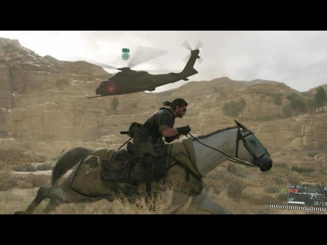 METAL GEAR SOLID V: THE PHANTOM PAIN Outpost raid